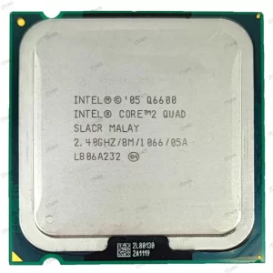 پردازنده CPU Core2 quad Q6600 LGA775 اینتل